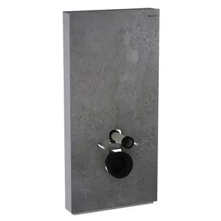 Geberit Monolith Sanitärmodul für Wand-WC 101cm,Steinzeug Betonoptik, Aluminium – Bild 2