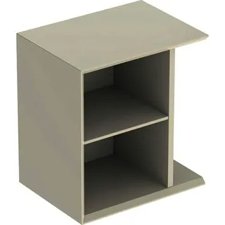 Geberit iCon Seitenelement wandhängend 37x40x27,3cm, sandgrau – Bild 2