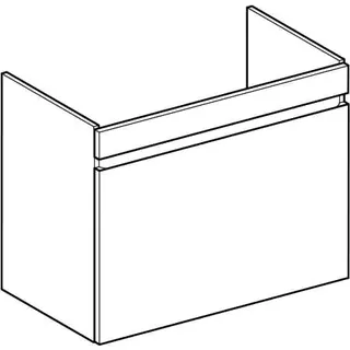 Geberit Renova Plan US f. Waschtisch, mit 1 Schublade 78,2x60,6x44,6cm, Nussbaum hickory hell – Bild 3
