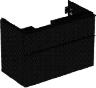 GE iCon Unterschrank für WT, 2 Schubl. 88,8x61,5x47,6cm, lava