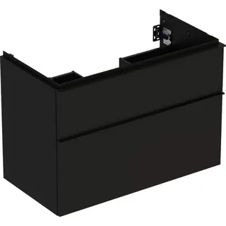 Geberit iCon Unterschrank für Waschtisch, 2 Schubl. 88,8x61,5x47,6cm, lava – Bild 2