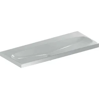 Waschtisch 120 x 48 cm, ohne Hahnlochohne Überlauf design4YOU 2.0, weiß – Bild 3