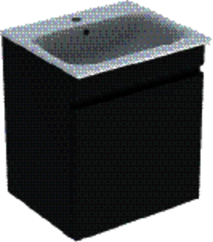 Geberit Renova Plan Set MWT m. US, 1 Schubl. 60x62,2x48cm, lava/KeraTect