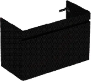 GE Renova Plan US f. WT, mit 1 Schublade u. Innenschubl., 92,8x60,6x44,6cm, lava