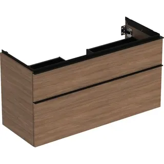 Geberit iCon Unterschrank für Waschtisch, 2 Schubl. 118,4x61,5x47,6cm, Eiche/Gr. Lava – Bild 2