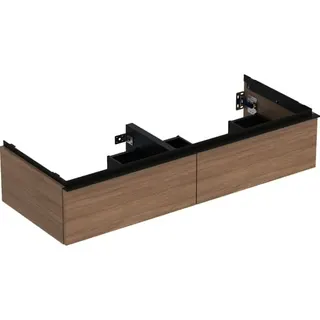 Geberit iCon Unterschrank für DWT, 2 Schubl. 118,4x24,7x47,6cm, Eiche/Gr. Lava – Bild 2