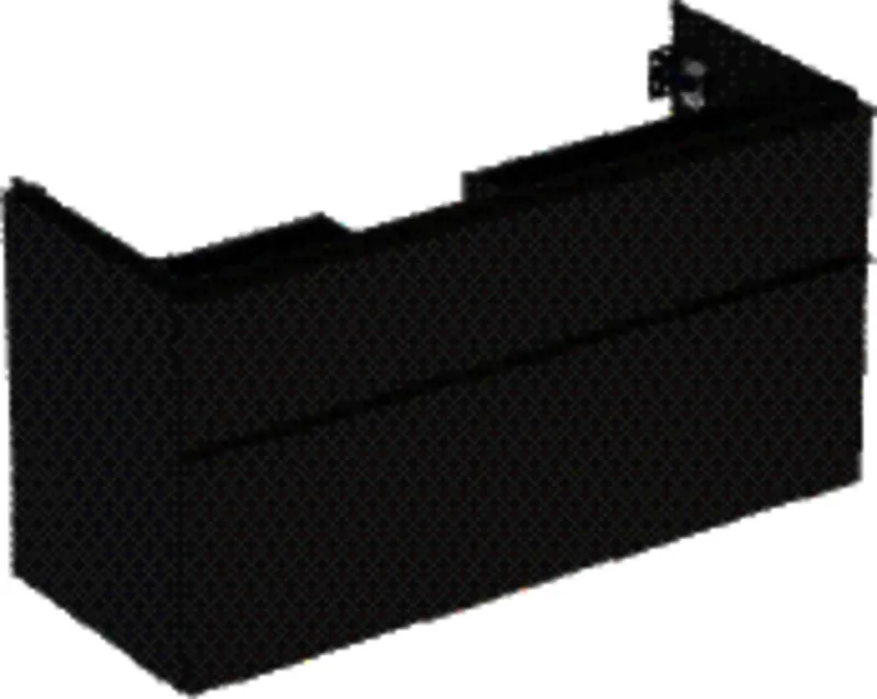Geberit iCon Unterschrank für Waschtisch, 2 Schubl. 118,4x61,5x47,6cm, lava