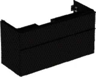 GE iCon Unterschrank für WT, 2 Schubl. 118,4x61,5x47,6cm, lava