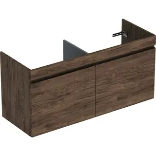 Geberit Renova Plan US f. DWT m. 2 Schubladen 122,6x60,6x44,6cm, Nussbaum hickory – Bild 2