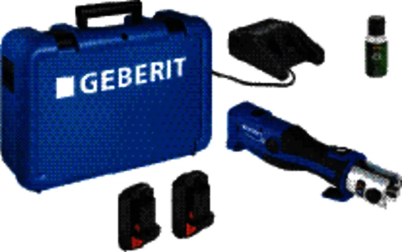 Pressgerät ACO 203plus in Koffer 18V CEE 7/16 Geberit Kompatibilität (2)