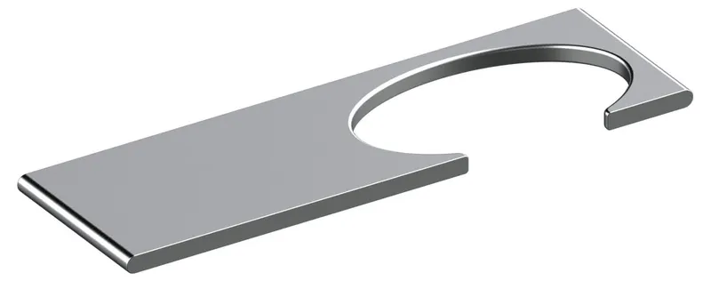 Keuco Gehstockhalter, Edition 400, 11570, silber-eloxiert