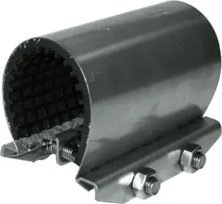 gebounifix Edelstahldichtbänder Typ Mini 60 - 64 mm, BL 100 mm mit EPDM