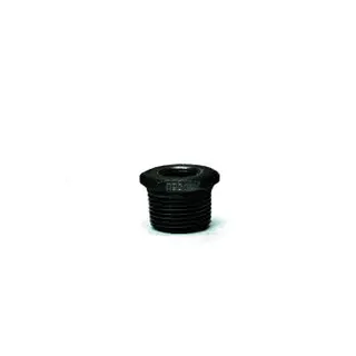gebofittings Temperguss Gewindefittings 241 - Red.-Nippel 5" x 4", schwarz
