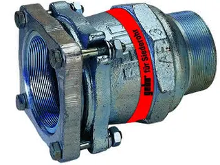 gebooriginal Temperguss-KLV Serie 220 Typ AF 2 1/2" x 82,5 mm für Siederohr