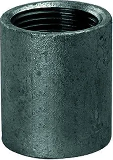 gebonipple, Stahlmuffe Stahlmuffe 3/8" - schwarz, ganze Länge
