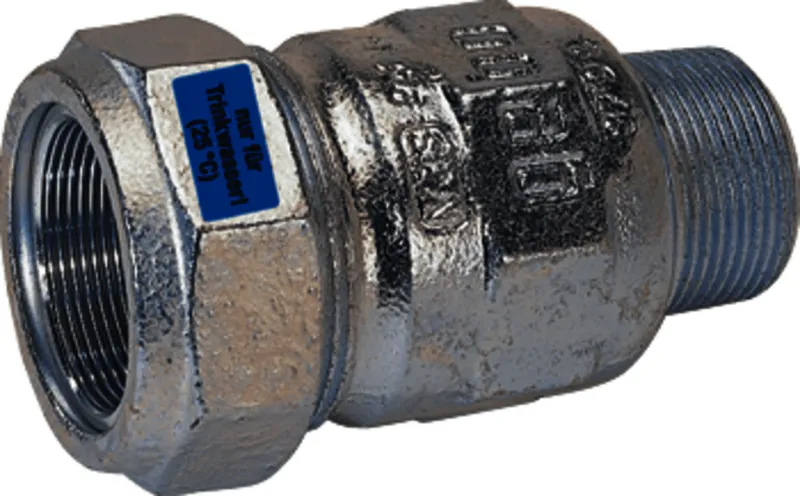 gebooriginal Temperguss-KLV Serie 151 Typ A 1/2" für Stahlrohr, Trinkwasser