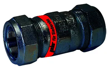 gebooriginal Temperguss-KLV Serie 150 Typ O 57,0 x 57,0 mm für Siederohr