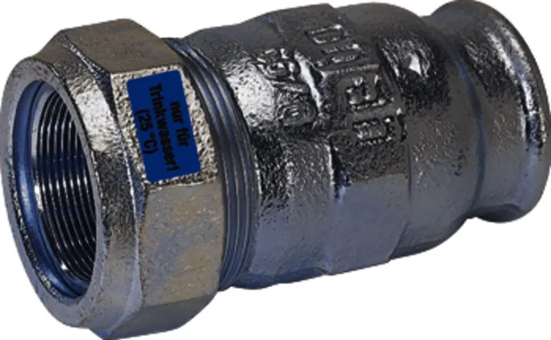 gebooriginal Temperguss-KLV Serie 151 Typ I 1" für Stahlrohr, Trinkwasser
