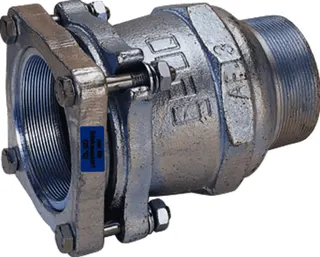 gebooriginal Temperguss-KLV Serie 222 Typ AF 4" für Stahlrohr, Trinkwasser