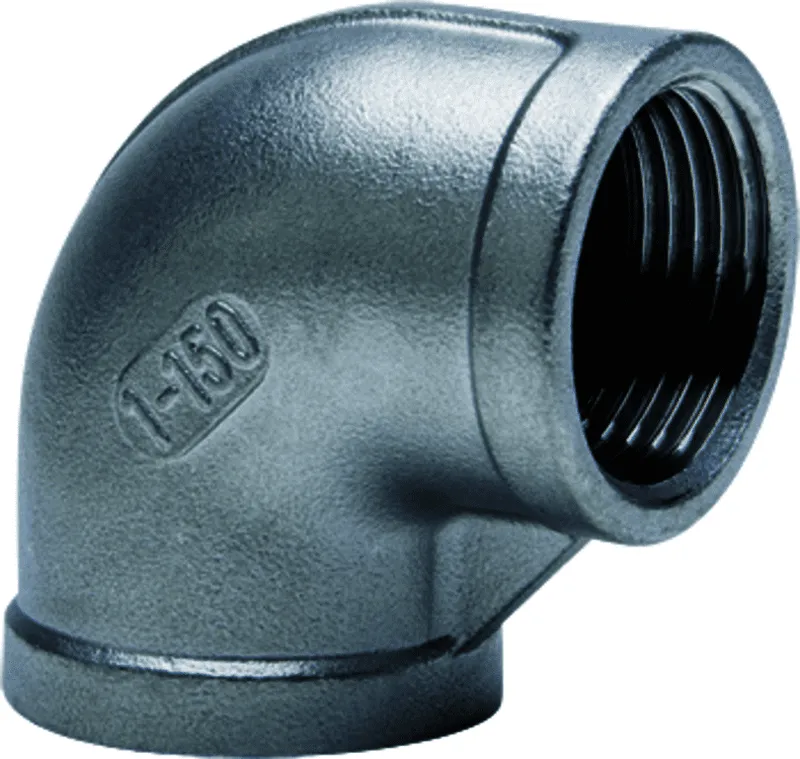 gebog316 Edelstahl-Gewindefitting 90 - Winkel 90 - 1/2"