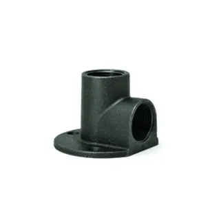 gebofittings Temperguss Gewindefittings 471 - Deckenwinkel - 1/2", schwarz – Bild 2