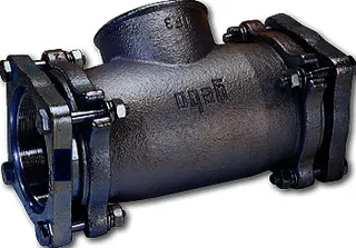 gebooriginal Temperguss-KLV Serie 222 Typ TF 2 1/2" für Stahlrohr, Trinkwasser – Bild 2