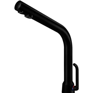KD Waschtisch-MBatt. BINOPTIC MIX G3/8B matt schwarz H250mm 6V-Batterien
