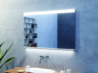 AS Brillant LED-Leuchtspiegel Breite 130 x Höhe 80 cm