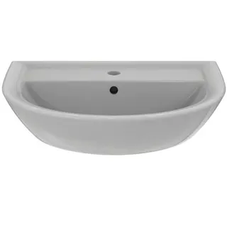 Ideal Standard Waschtisch Eurovit, 1 Hahnloch, mit Überlauf, 600x470x160mm, Weiß – Bild 2