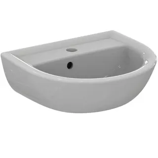 IS Handwaschbecken Eurovit, 1 Hl., m.Ül., 450x350x155mm, Weiß