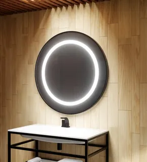 AS Preziosa 2 LED-Leuchtspiegel 70 cm rund