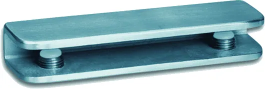 AS Glaspattenträger eckig 100 mm