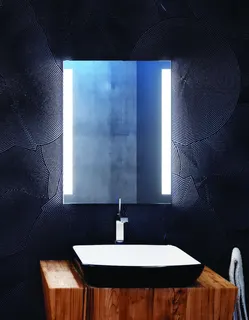AS Furioso LED-Leuchtspiegel Breite 140 x Höhe 80 cm