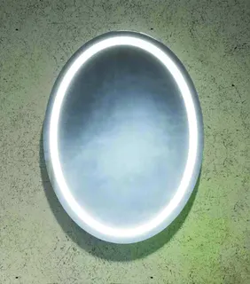 AS Ovalo LED-Leuchtspiegel Breite 45 x Höhe 80 cm