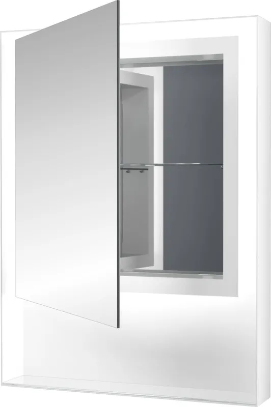 AS Sempre-Spazio LED-Leuchtspiegel Breite 45 x Höhe 80 cm 1-türig