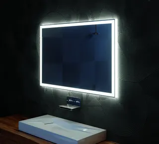 AS Diamant LED-Leuchtspiegel Breite 160 x Höhe 80 cm – Bild 2