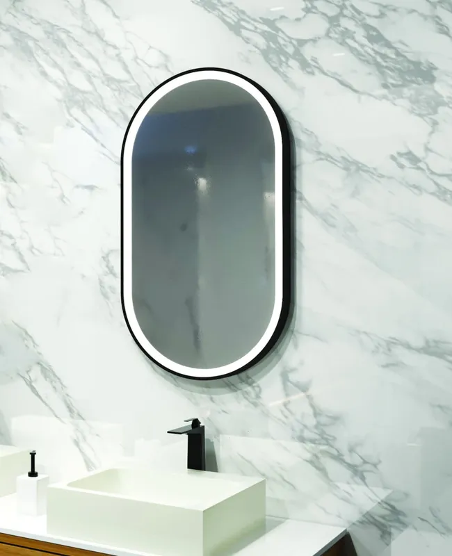 AS Illumina LED-Leuchtspiegel Breite 60 cm x Höhe 100 cm