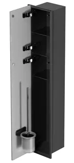 AS UP WC-Element ZERO 2-türig 18 x 97,5 x 15 cm befliesbar