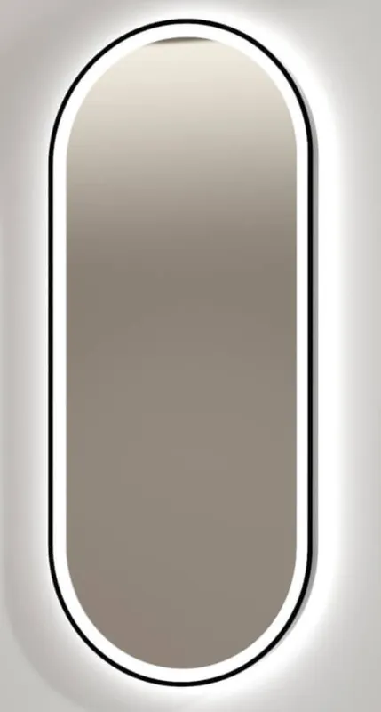 AS Illumina PLUS LED-Leuchtspiegel Breite 60 cm x Höhe 100 cm + Amb.-Bel.
