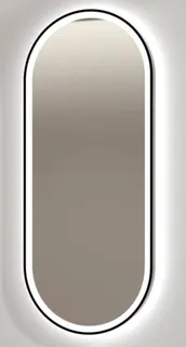 AS Illumina PLUS LED-Leuchtspiegel Breite 50 cm x Höhe 90 cm + Amb.-Bel.