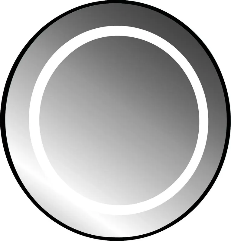 AS Preziosa 2 LED-Leuchtspiegel 90 cm rund