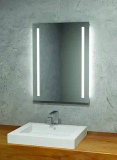 AS Ambiance LED-Leuchtspiegel Breite 120 x Höhe 80 cm