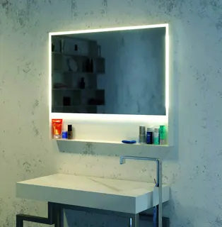 AS Sempre-Plus LED-Leuchtspiegel Breite 100 x Höhe 100 cm – Bild 2