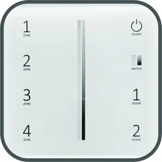 AS LINE Wand-Dimmer, kabellos stufenlos dimmbar, 3000-6000 Kelvin