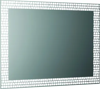 AS Accento LED-Leuchtspiegel Breite 100 x Höhe 80 cm