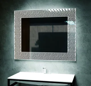 AS Accento LED-Leuchtspiegel Breite 100 x Höhe 80 cm – Bild 2