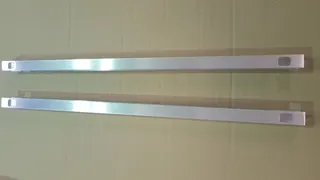 AS Edelstahl-Befestigungsleisten 30 x 30 x 680 mm