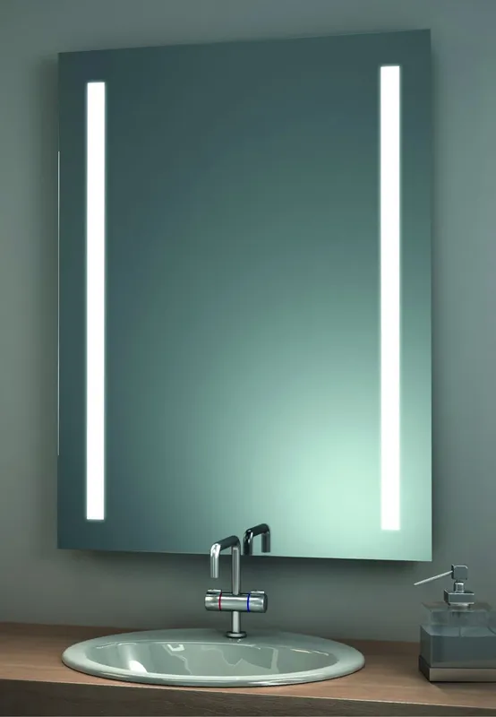 AS UNO_2 LED-Leuchtspiegel Breite 120 x Höhe 80 cm