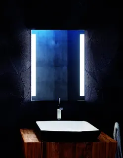 AS Furioso LED-Leuchtspiegel Breite 100 x Höhe 80 cm – Bild 2