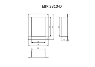 AS Einbaurahmen NASSBEREICH 31,4 x 40,3 x 10 cm – Bild 2